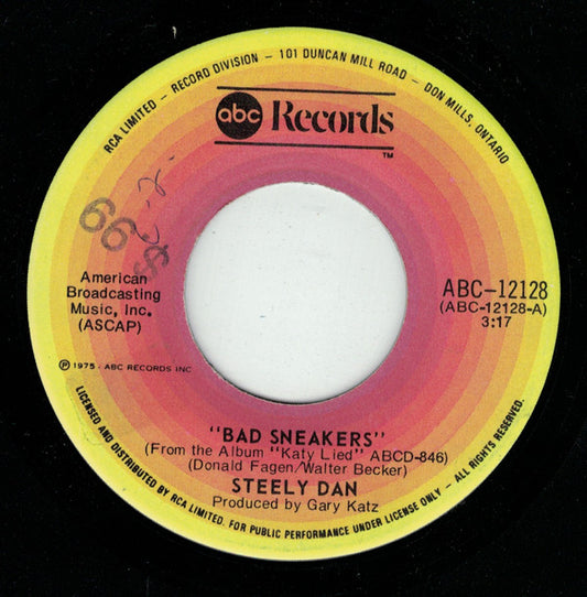 Steely Dan : Bad Sneakers (7", Single)