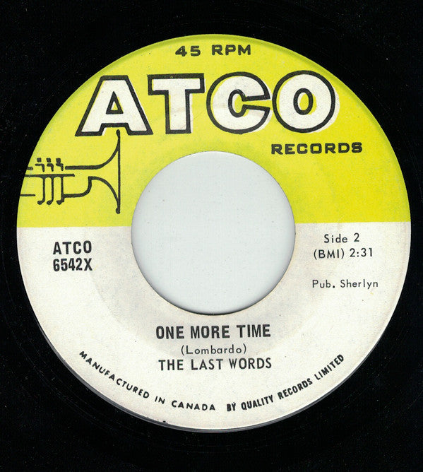 The Last Words (2) : I Wish I Had Time (7", Single)