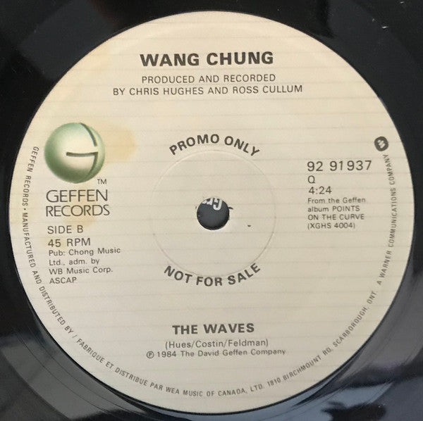 Wang Chung : Don't Be My Enemy (7", Single, Promo)