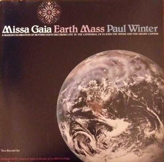 Paul Winter (2) : Missa Gaia / Earth Mass (2xLP, Album, Mono, Gat)