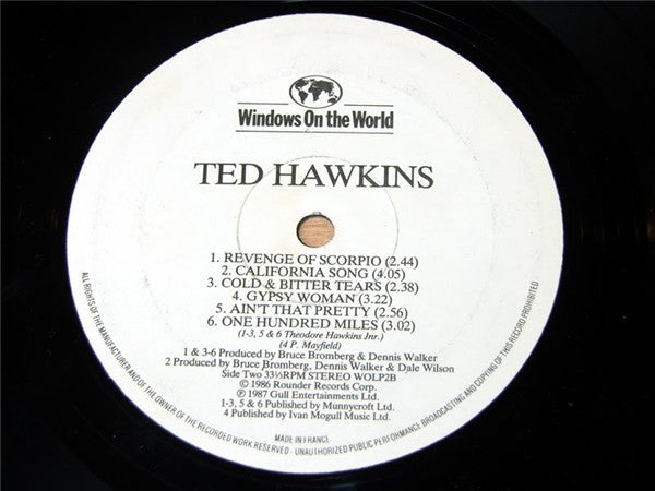 Ted Hawkins : Happy Hour (LP, Album)