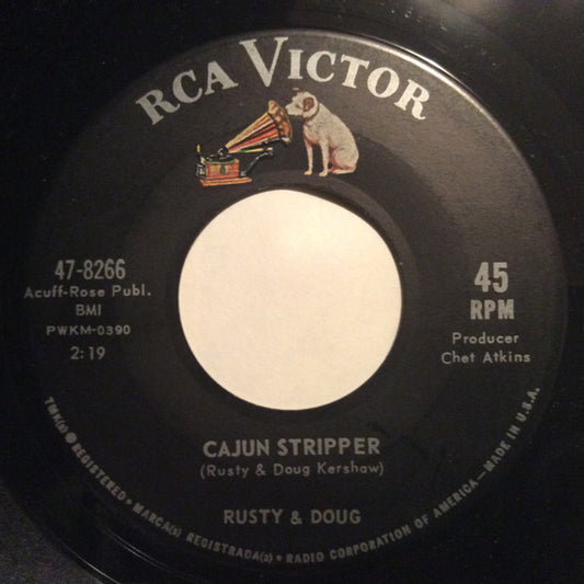 Rusty & Doug Kershaw : Cajun Stripper (7", Single)