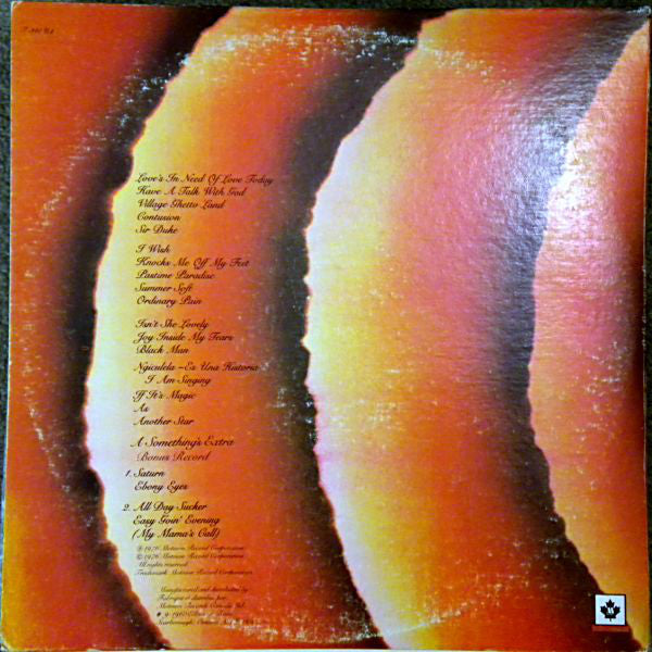 Stevie Wonder : Songs In The Key Of Life (2xLP, Album + 7", EP)