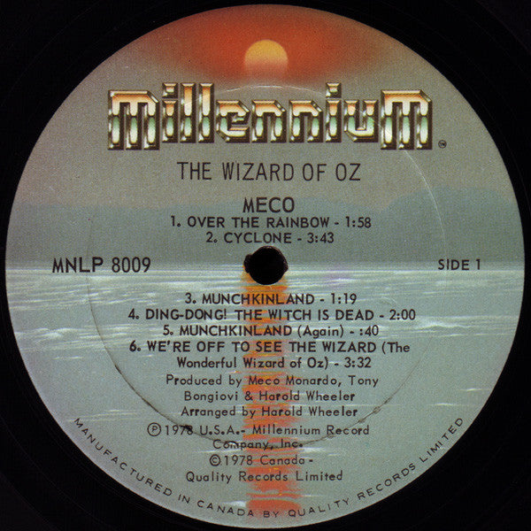 Meco* : The Wizard Of Oz (LP, Album)