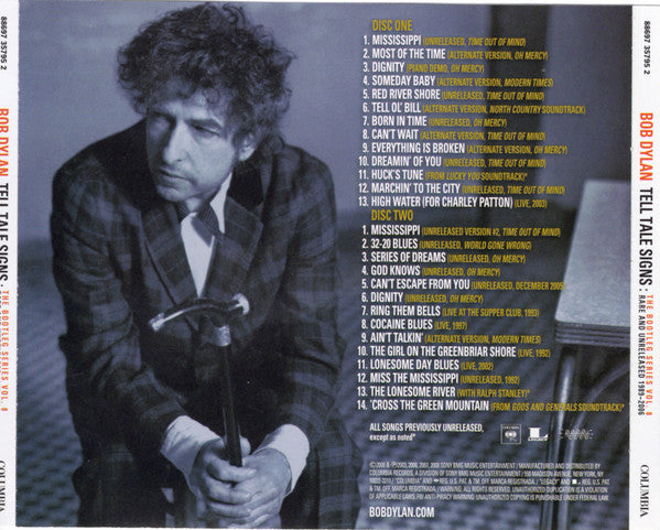 Bob Dylan : Tell Tale Signs (Rare And Unreleased 1989-2006) (2xCD, Album)