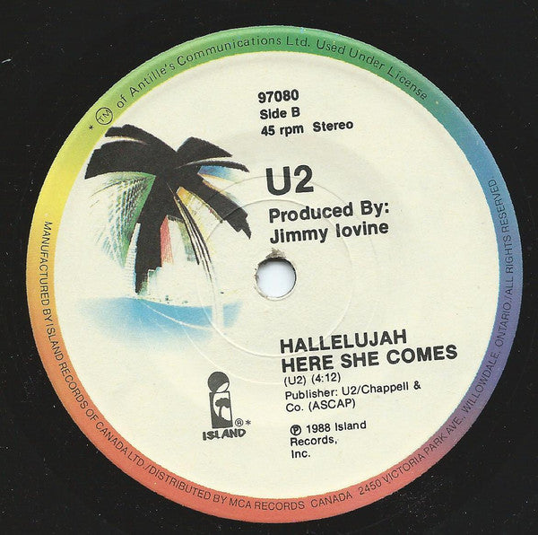 U2 : Desire (7", Single, Gat)