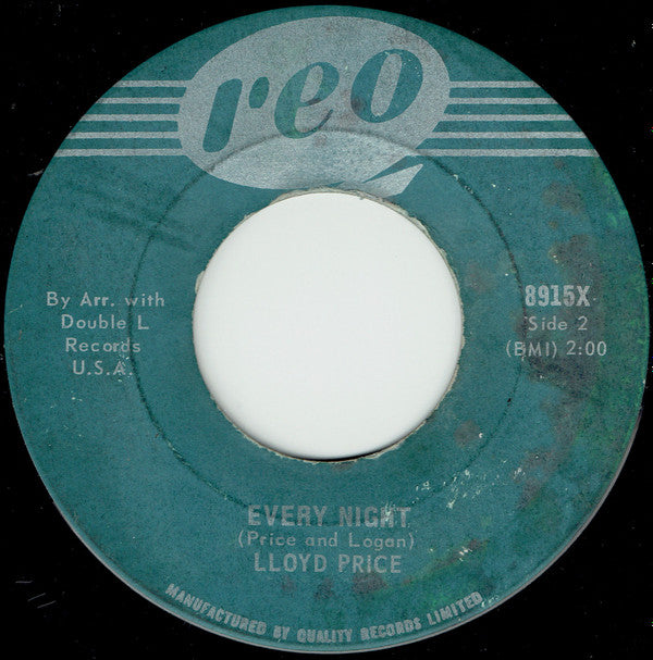 Lloyd Price : Peeping And Hiding  (7")