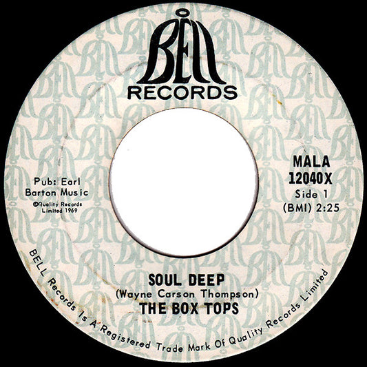 The Box Tops* : Soul Deep (7", Single)