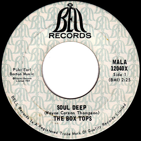 Box Tops : Soul Deep (7", Single)