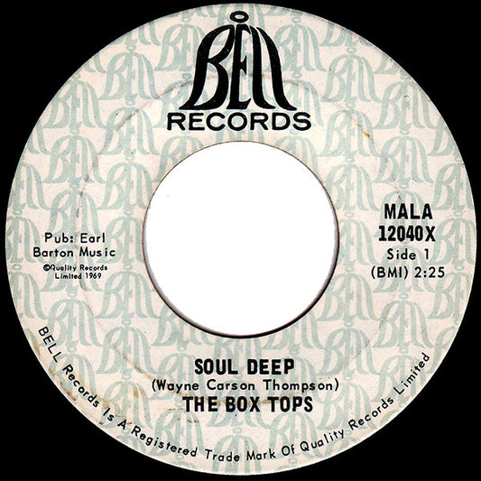 Box Tops : Soul Deep (7", Single)