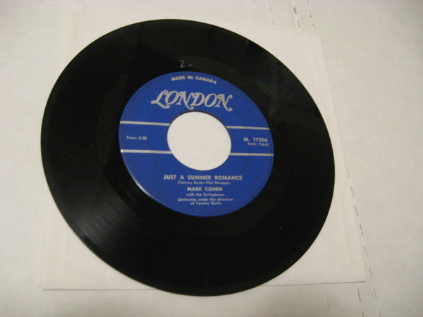 Mark Cohen (16) ,with The Swingtones (3) : Just A Summer Romance / Our Summer Love (7", Single)