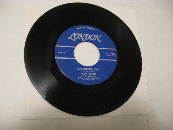 Mark Cohen (16) ,with The Swingtones (3) : Just A Summer Romance / Our Summer Love (7", Single)