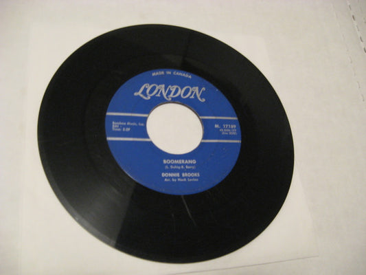 Donnie Brooks : Boomerang / How Long (7", Single)