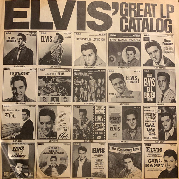 Elvis Presley : Fun In Acapulco (LP, Album, RE)