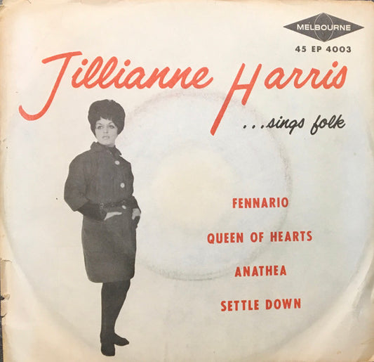 Jillianne Harris : Jillianne Harris Sings Folk (7", EP, Promo)