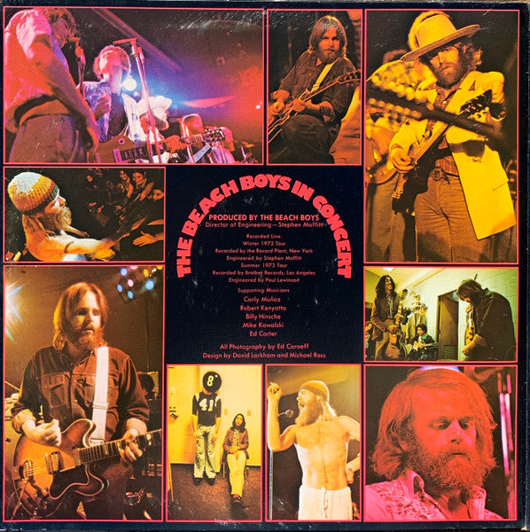 The Beach Boys : In Concert (2xLP, Album)