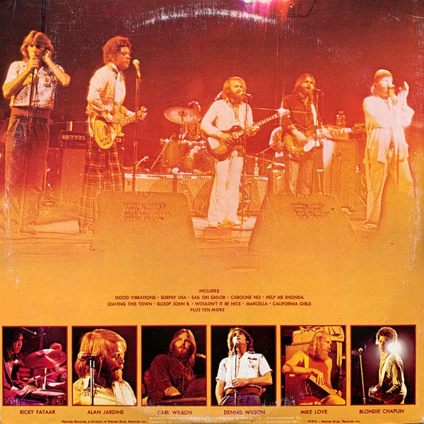 The Beach Boys : In Concert (2xLP, Album)