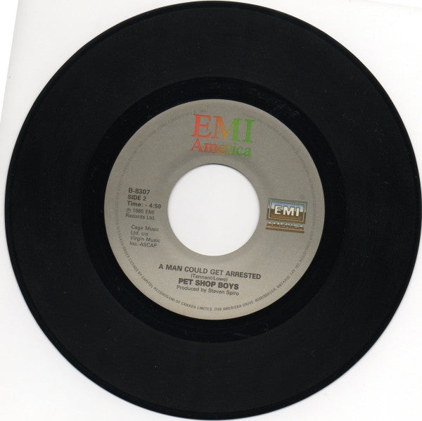 Pet Shop Boys : West End Girls (7", Single)