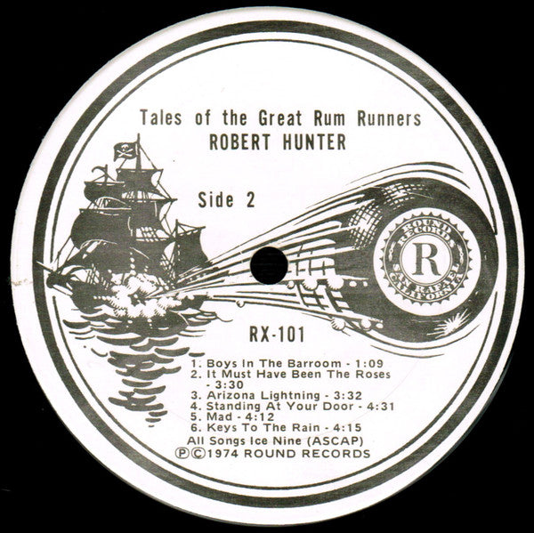 Robert Hunter : Tales Of The Great Rum Runners (LP, Album, Ter)