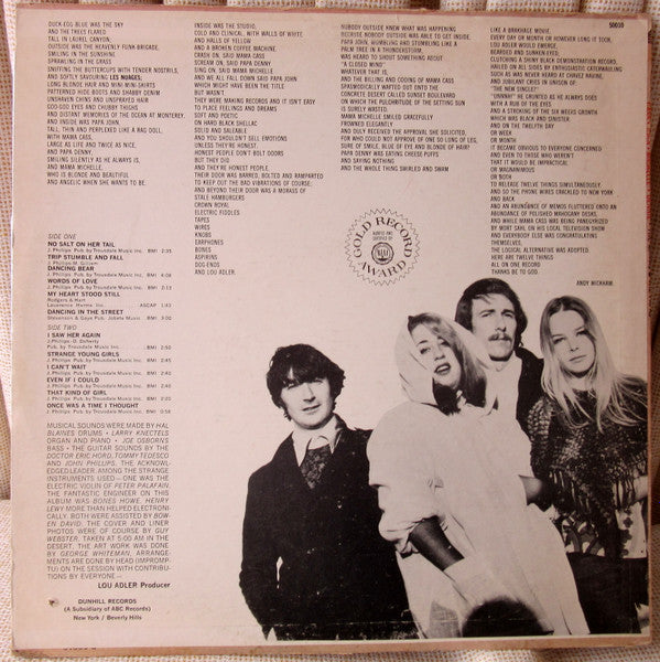 The Mamas & The Papas : The Mamas & The Papas (LP, Album, RE)