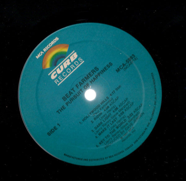 The Beat Farmers : The Pursuit Of Happiness (LP, Album)