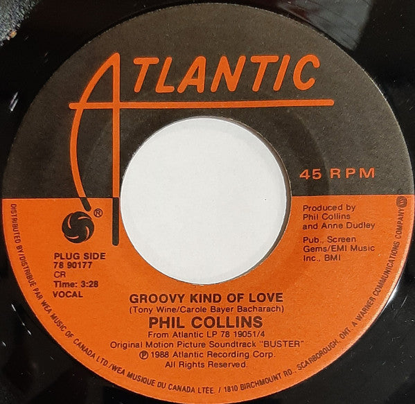Phil Collins : Groovy Kind Of Love (7", Single)