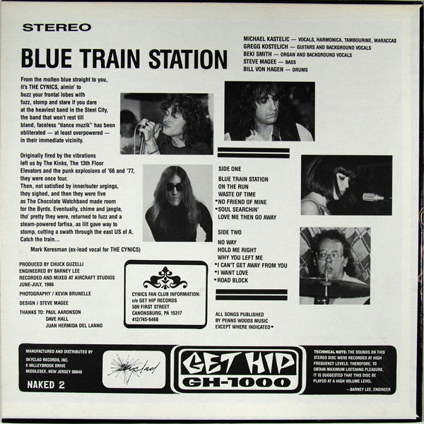 The Cynics (2) : Blue Train Station (LP, Album)