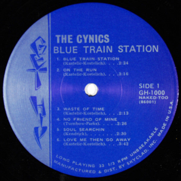 The Cynics (2) : Blue Train Station (LP, Album)