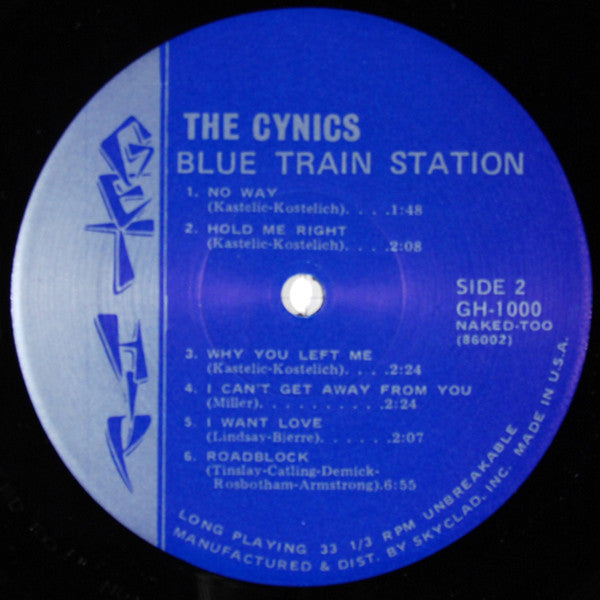 The Cynics (2) : Blue Train Station (LP, Album)