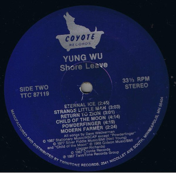 Yung Wu : Shore Leave (LP, Album)