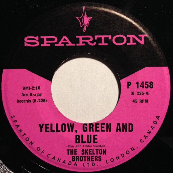 Skelton Brothers : Yellow, Green And Blue (7", Single)