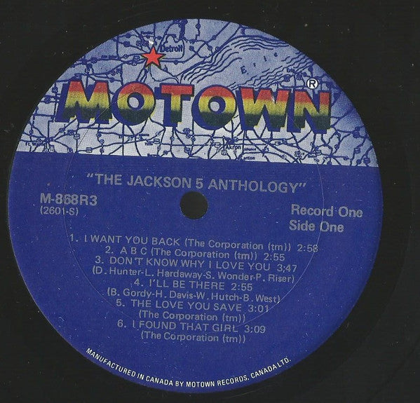 The Jackson 5 : Anthology (3xLP, Comp)
