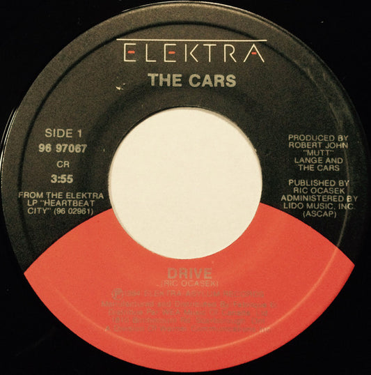 The Cars : Drive (7", Single)