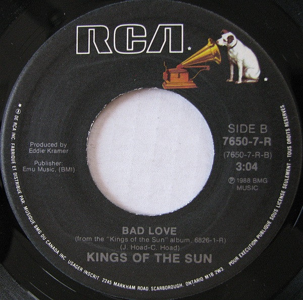 Kings Of The Sun : Serpentine (7", Single)