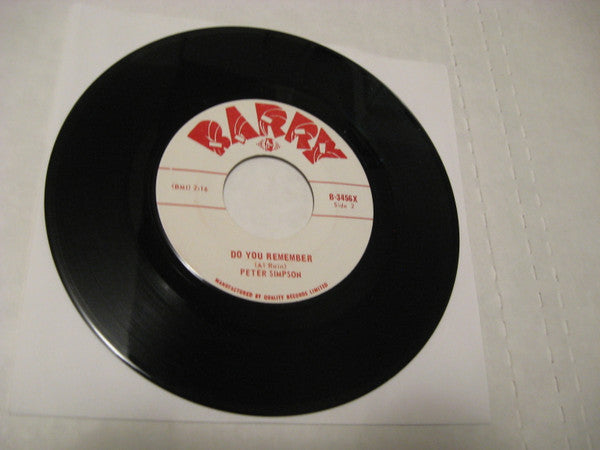 Peter Simpson (12) : More Than I Ever Could Say (7", Single)