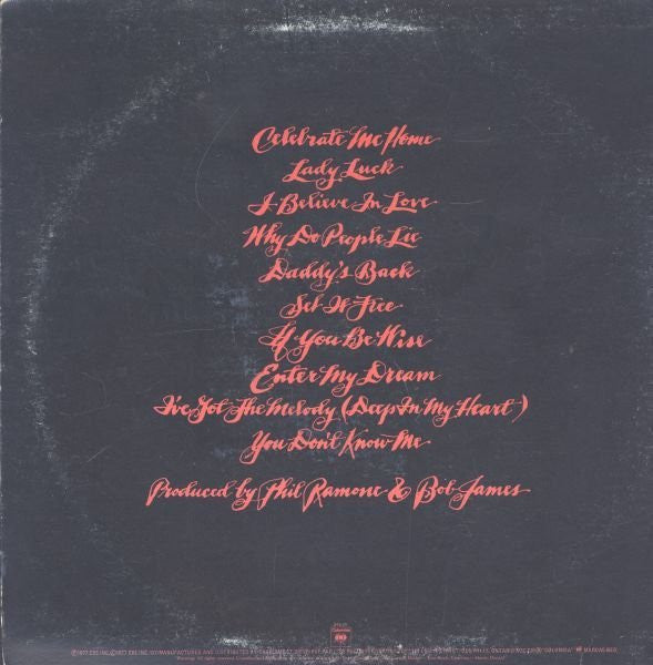 Kenny Loggins : Celebrate Me Home (LP, Album)