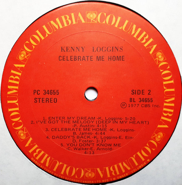 Kenny Loggins : Celebrate Me Home (LP, Album)