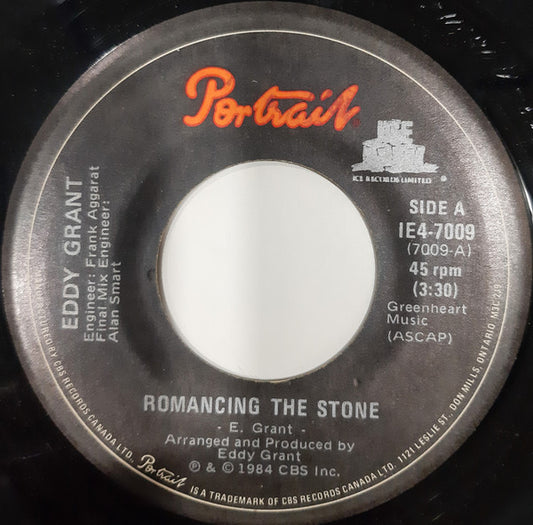 Eddy Grant : Romancing The Stone (7")