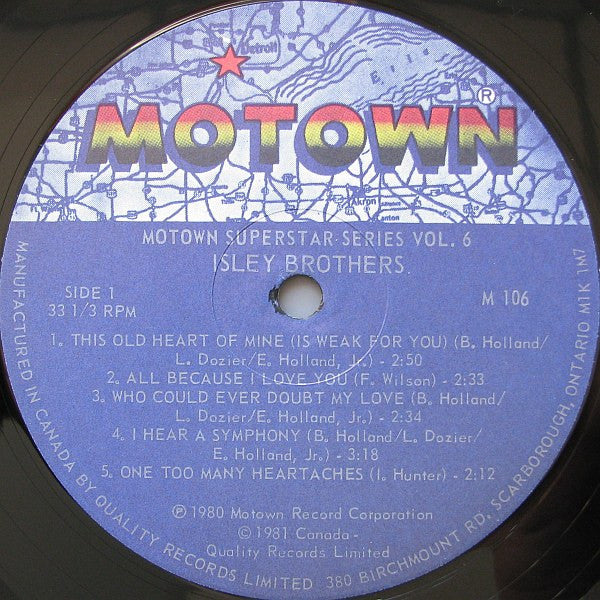 Isley Brothers* : Isley Brothers (LP, Comp)