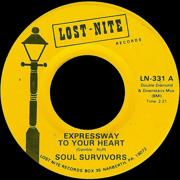 Soul Survivors : Expressway To Your Heart / Hey Gyp (7", RE)