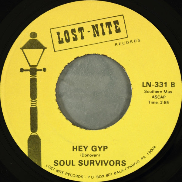 Soul Survivors : Expressway To Your Heart / Hey Gyp (7", RE)