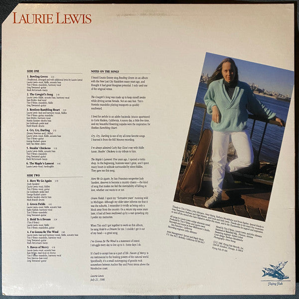 Laurie Lewis (5) : Restless Rambling Heart (LP, Album)