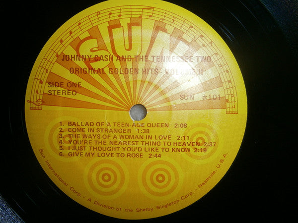 Johnny Cash & The Tennessee Two : Original Golden Hits Volume II (LP, Comp, Ter)