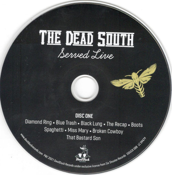 The Dead South : Served Live (2xCD, Album)