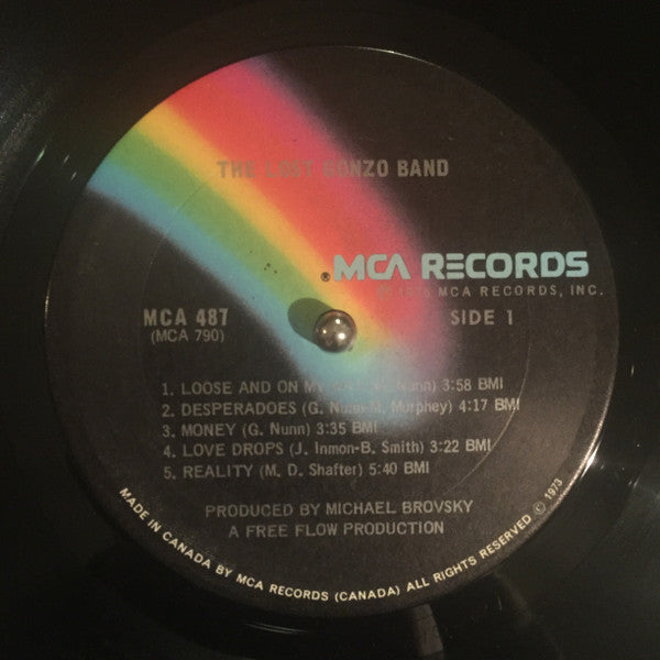 The Lost Gonzo Band : The Lost Gonzo Band (LP, Album)