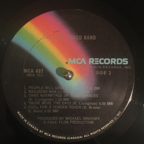 The Lost Gonzo Band : The Lost Gonzo Band (LP, Album)