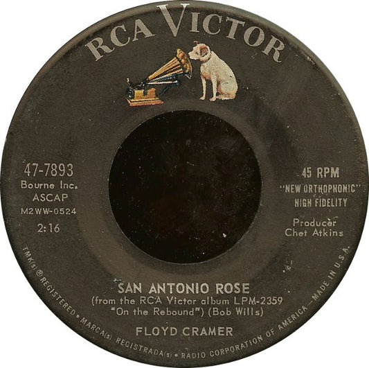Floyd Cramer : San Antonio Rose (7", Single, Ind)