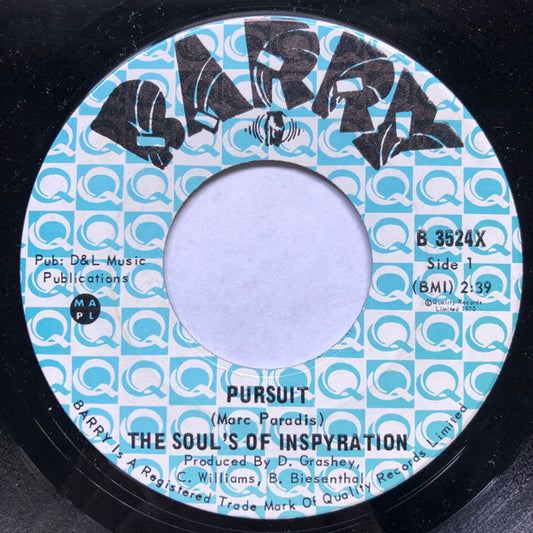 Souls Of Inspyration : Pursuit (7")