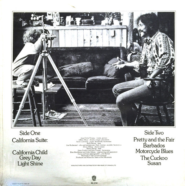 Jesse Colin Young : Light Shine (LP, Album)