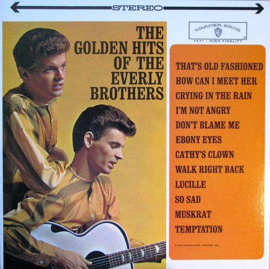 Everly Brothers : The Golden Hits Of The Everly Brothers (LP, Comp, RE)